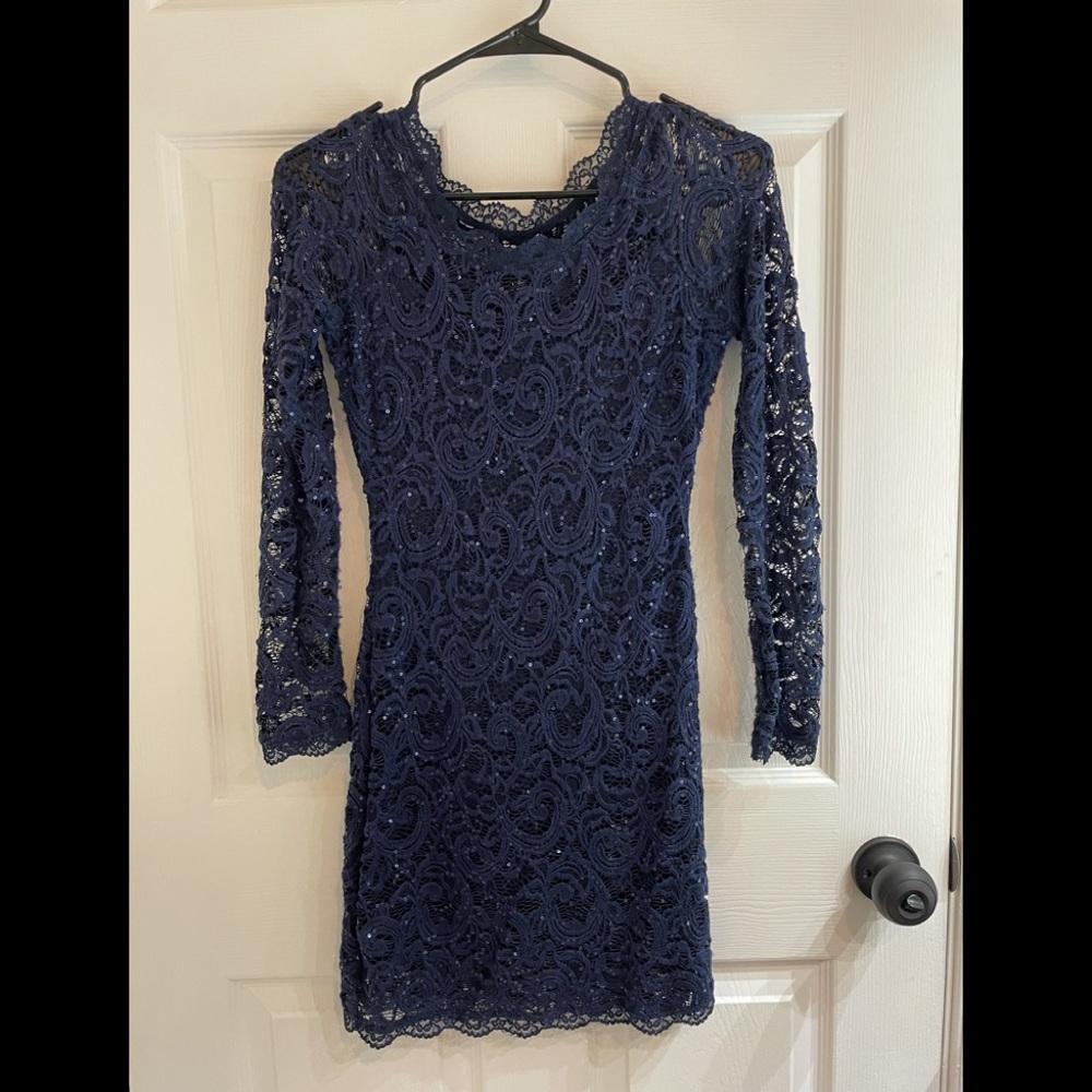 Navy Blue Dress